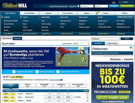 William Hill Erfahrungen .